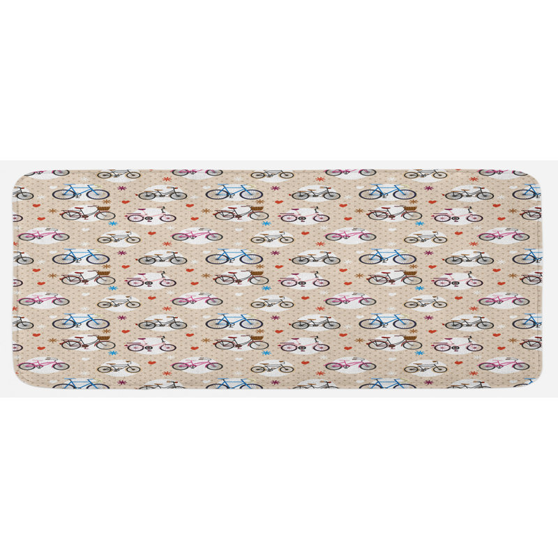 Tapis de cuisine dessinable