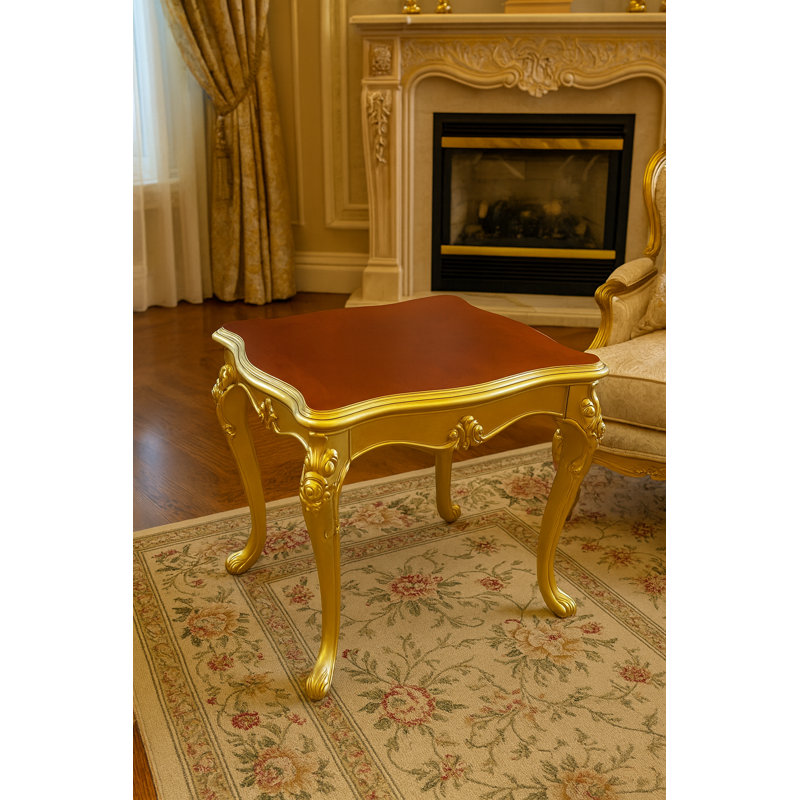 Cybulski Solid Wood End Table