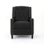 Fauteuil en tissu gris foncé Classic