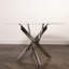 Andersonville Round Glass Top Dining Table
