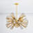 Hartwood 32" 15-Light Hand-Blown Shade Chandelier
