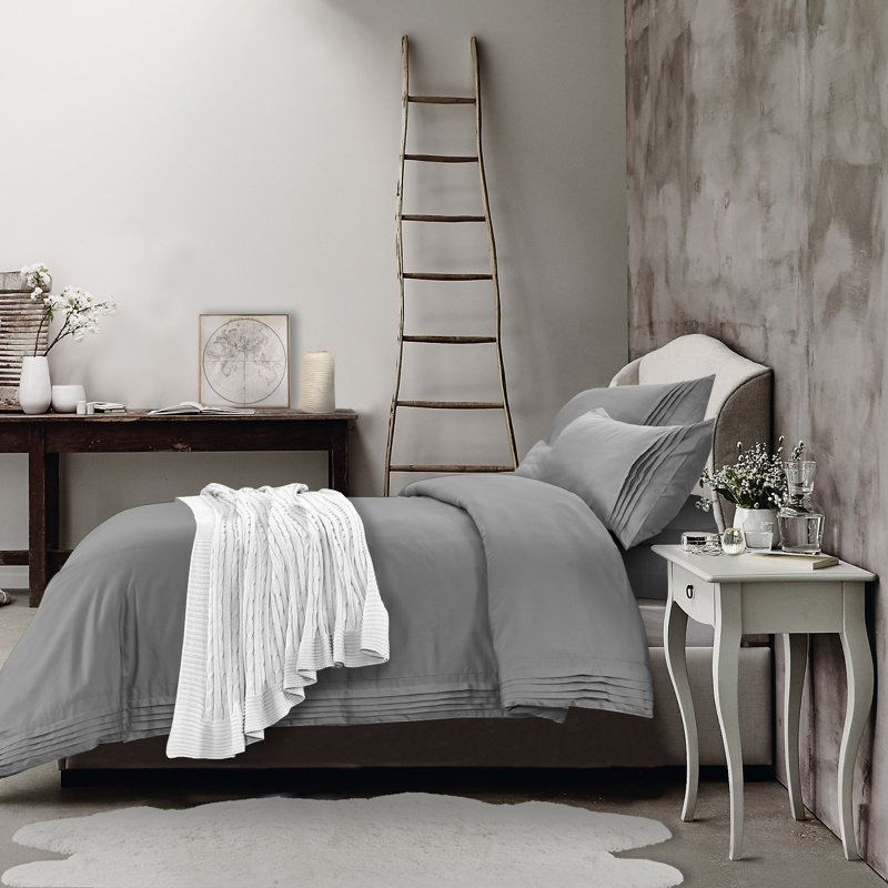Ensemble de housse de couette réversible Adrien Lewis, Très grand, Taupe