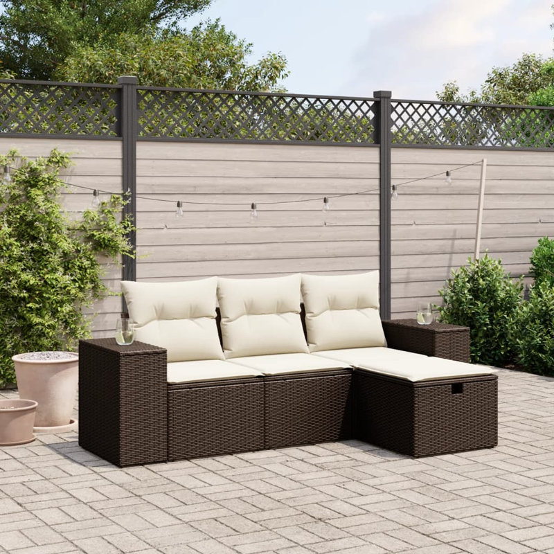 Ensemble de canapé de jardin Vidaxl
