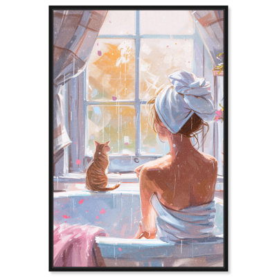 «Morning Bath», toile tendance par Notoriart