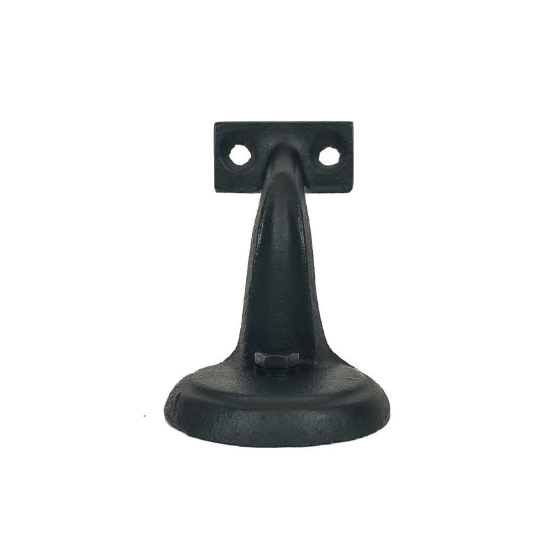 Large Black Cast Iron Hand Rail Bracket