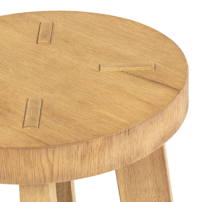Sadira End Table-Worn Oak, Worn Oak
