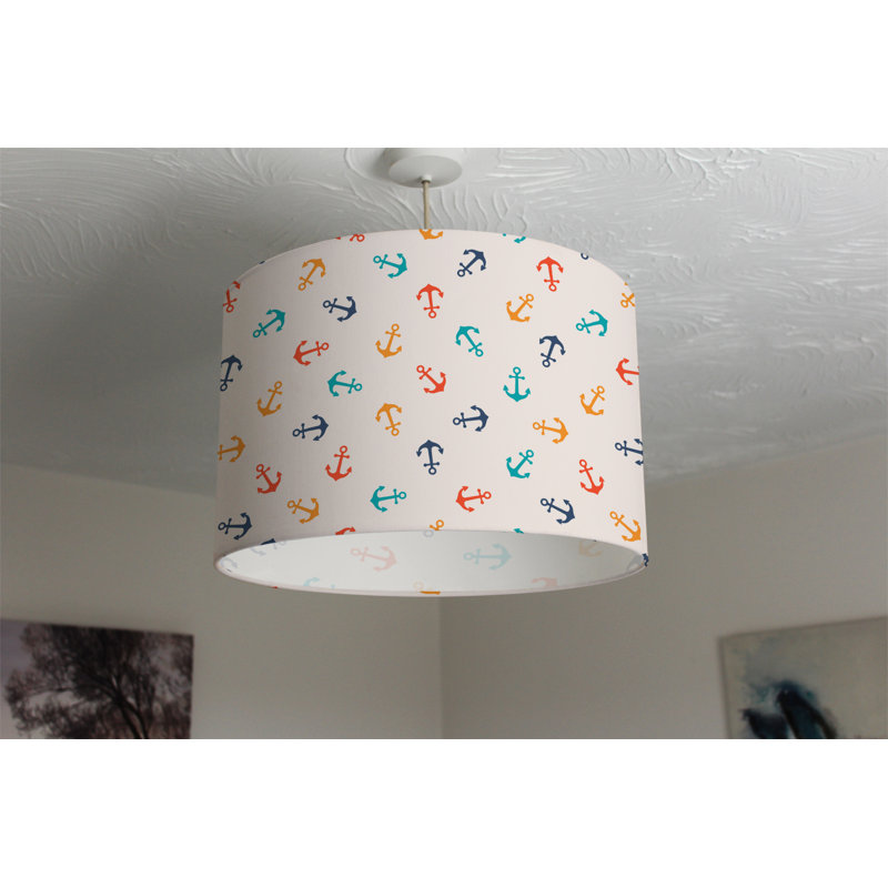 Drum Cotton Lamp Shade ( Uno ), 25cm H x 40cm W x 40cm D