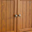 Grande armoire de rangement, armoire d'appoint autoportante, buffet avec 8 portes et 4 tablettes-1750884624