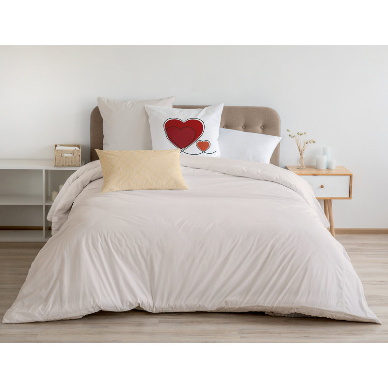 Reversible Throw Pillow, 18"H x 18"W, Square