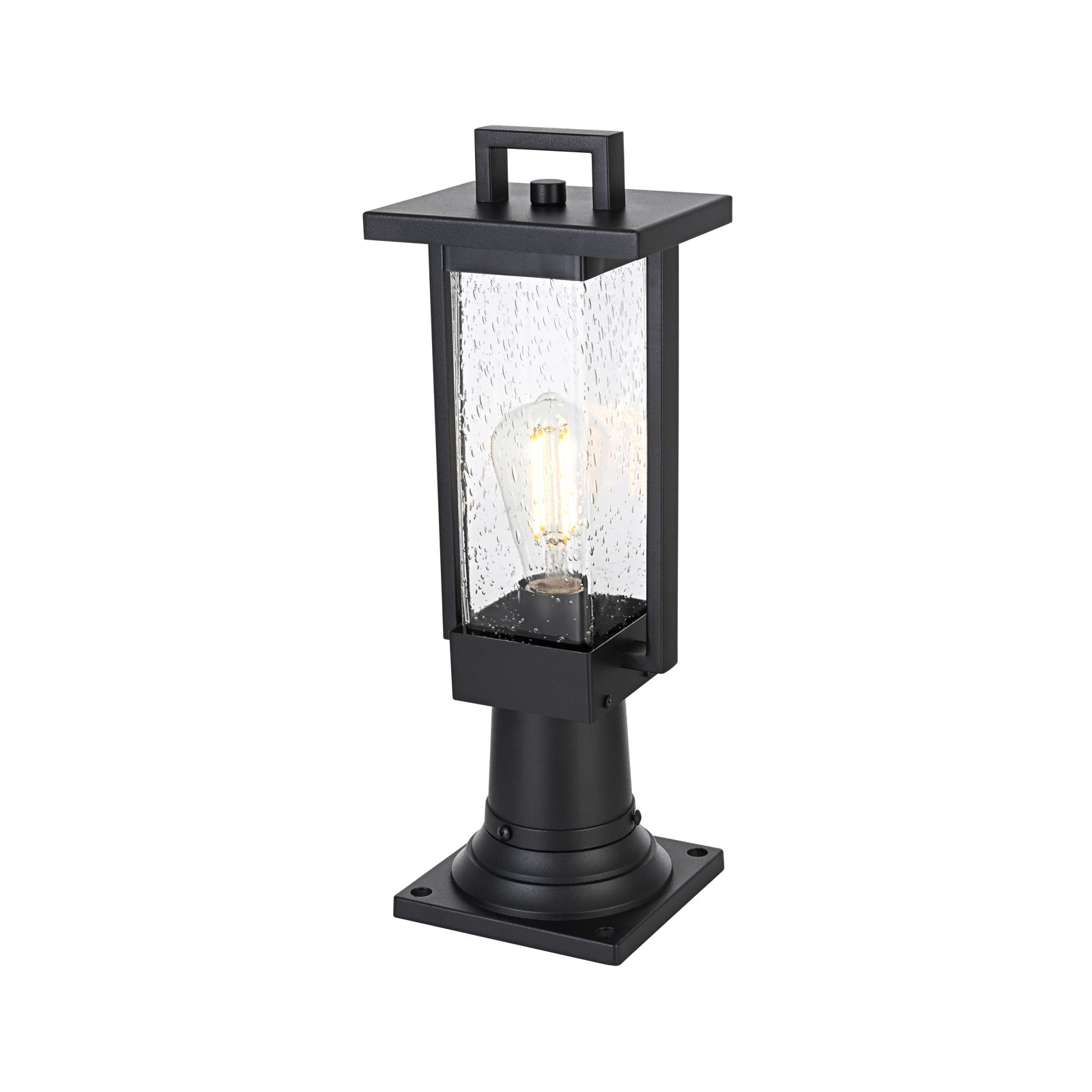 6.5" Iron Outdoor Lantern Head
