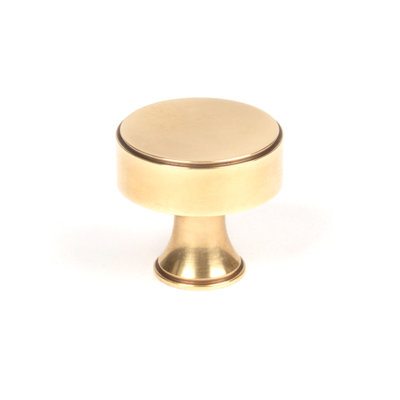 Matt Black Scully Cabinet Knob - 38Mm