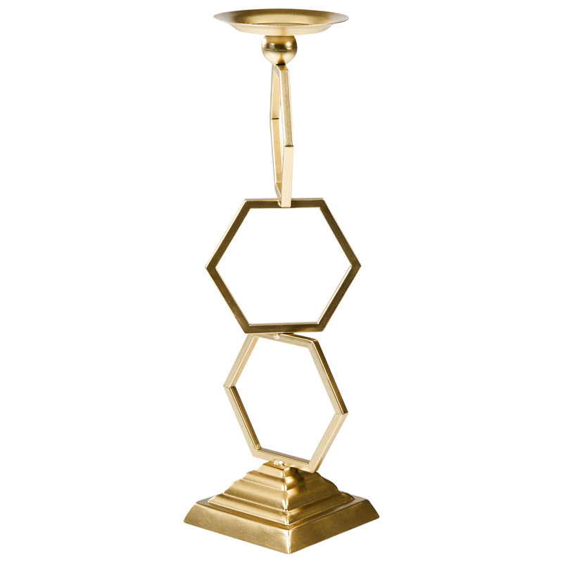 Metal Tabletop Candlestick