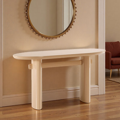 Italian-style modern minimalist console table