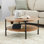 Solid Wood Top Coffee Table and Cocktail Table