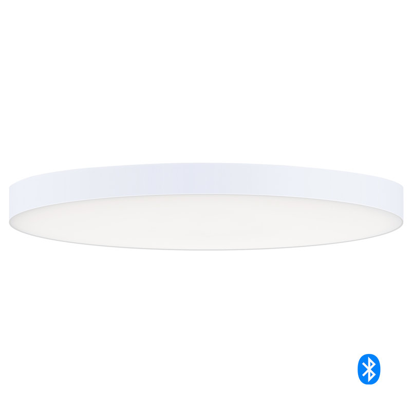 Plafonnier encastré à DEL 1 lumière Jonothan, Blanc