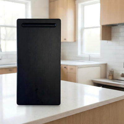 Glissière pour appareils en bois avec roulettes de 360 pi, plateau coulissant pour cafetière et appareils de cuisine lourds, glissière pour comptoir