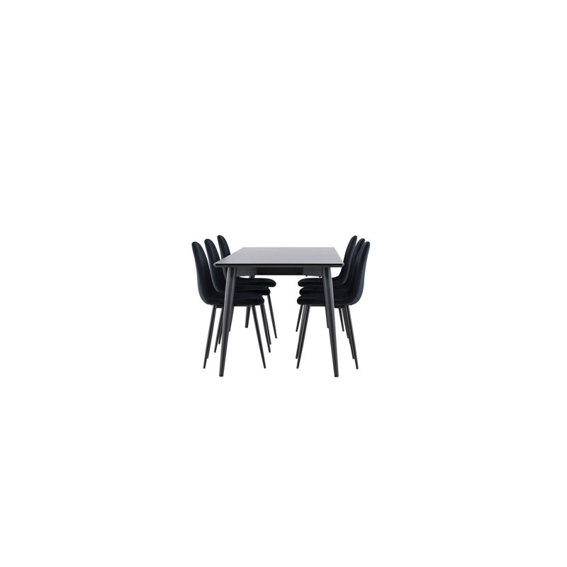 Boruch 6 - Person Dining Set