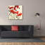 «Poppies And Cream 1» par Shirley Novak, art mural sur toile-516754155