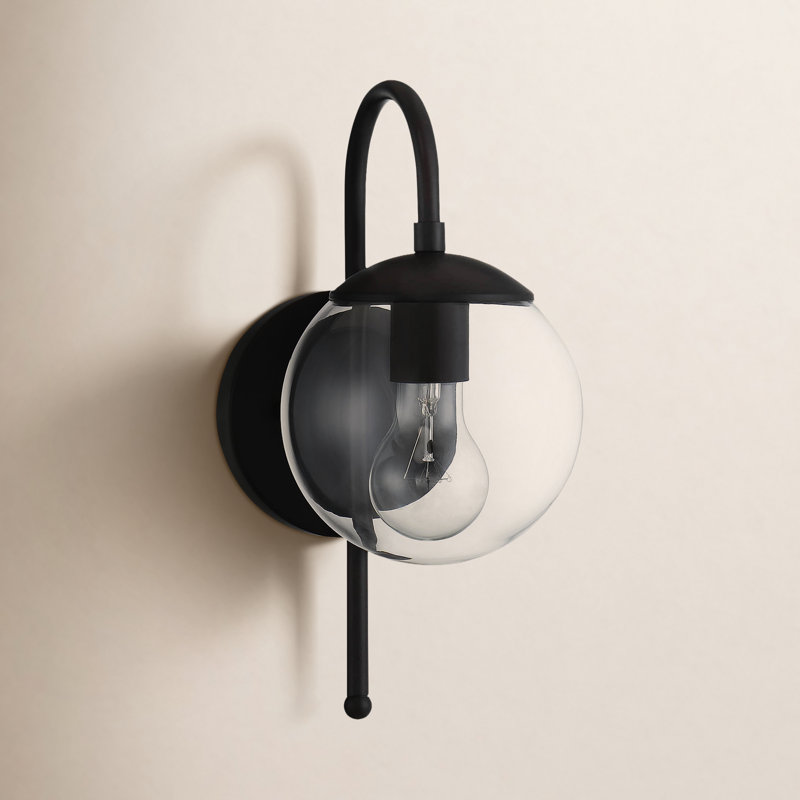 Elba 13" H Outdoor Wall Lantern, Oil Rubbed Bronze