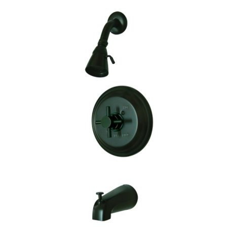 Thermostatic Tub and Shower Faucet Trim, Oil Rubbed Bronze