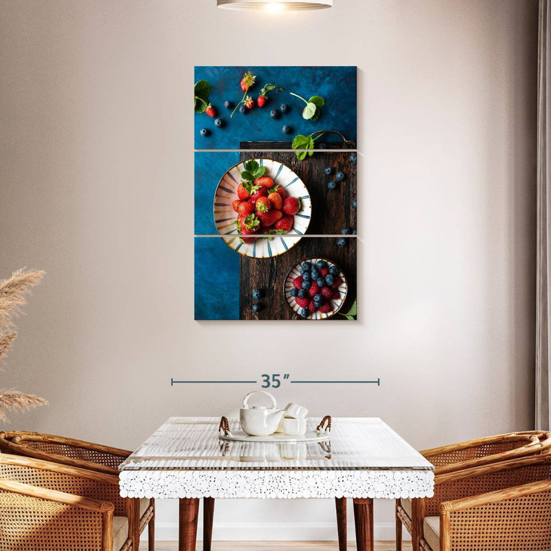 Yarlin Mixed Berries, 45" H x 28" W