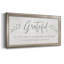«Harnage Grateful For Everything», reproduction d'un seul cadre photo sur toile-344290662