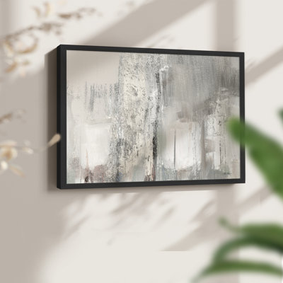 Glittering Shoreline -Framed Print - Restickable