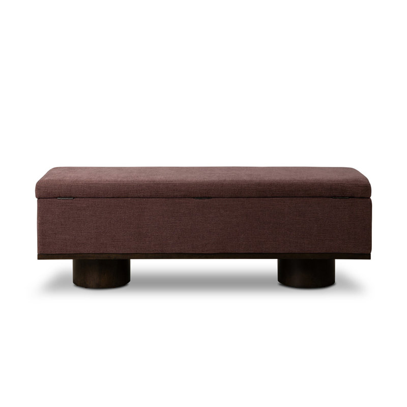 Furlane Flip Top Storage Bench, Laughlin Plum
