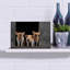 «Three Curious Piglets Rustic Abstract Contemporary Animal Portrait», reproduction d'art-212244684