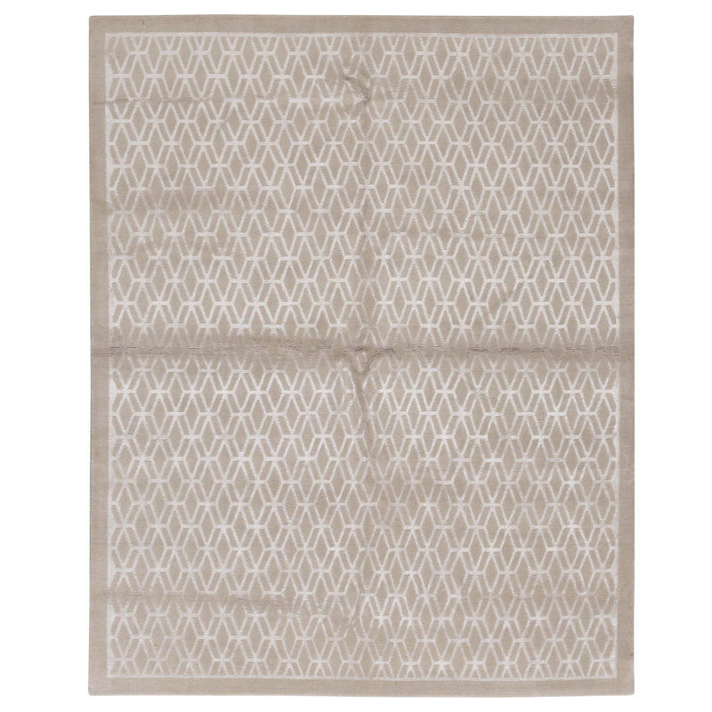 Tapis rectangulaire noué à la main