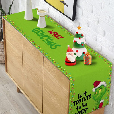 Chemin de table Merry Christmas