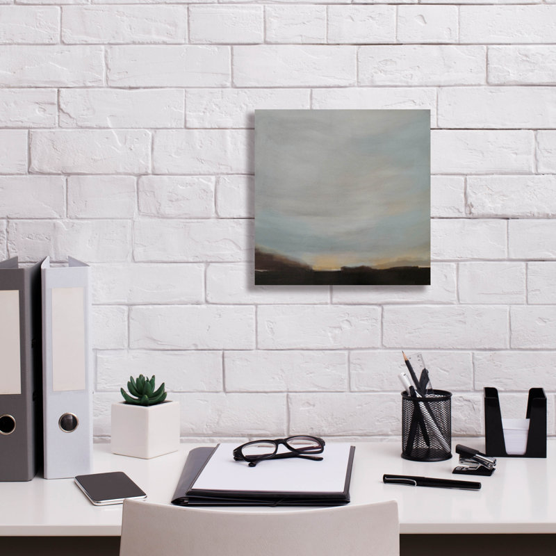  «Dawn» par Brittany Evans, art mural sur toile, 12 po x 12 po