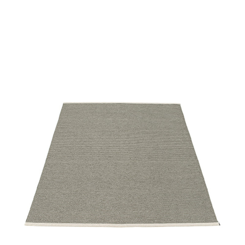 Tapis gris Mono, Rectangle 4 pi 6 po x 6 pi 6 po