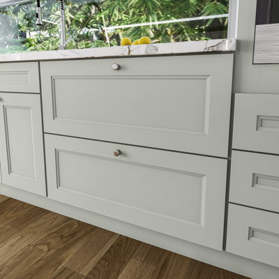Ready to Assemble Solid Wood Shaker Drawer Base Kitchen Cabinet