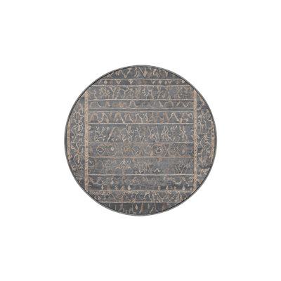 Machine Washable Gray Area Rug