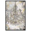 «Fashion and Glam Calligraphy Chandelier» - Impression sur toile-50590031-50590036