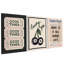 3 Piece Wrapped Canvas Wall Art