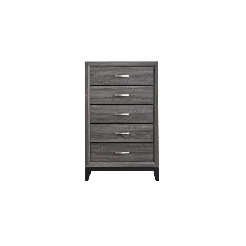 Commode Glasgow, gris, Gris