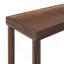 Tables de bout étroites avec tablette, ensemble de 2-948586908