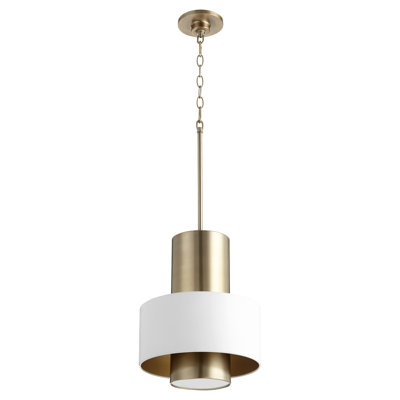 Luminaire suspendu cylindrique 1 lumière