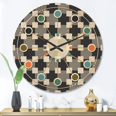 Solid Wood Wall Clock