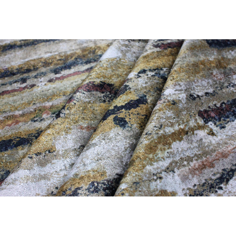 Mccraw Velvet Throw Blanket, W130 x L200cm, Ochre
