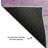 Premium Machine Washable Cerrito AMF511 Purple Rug-103831284