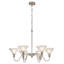  Luminaire suspendu rétro à 6 lumières pour îlot de cuisine Vintage-1669289093