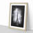 A Moody Eiffel Tower in Paris France - Picture Frame Graphic Art Print-56856947-56856945