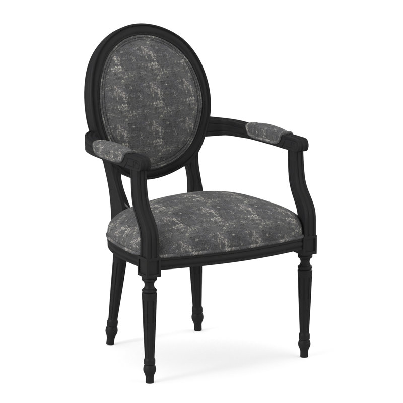 Dauphin Arm Chair, Espresso, Margaret Lagoon