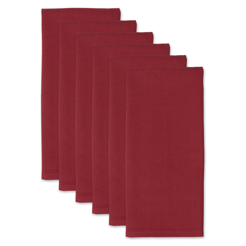 Waffle Tea Towel Kitchen Towel, Red