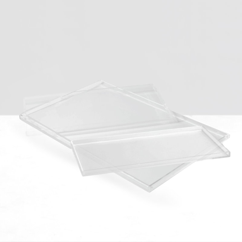 Clear Overflow Feeding Tray, Medium, Clear
