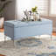 Polyester Upholstered Storage Bench-238857753