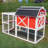 Stough 18.60 Square Feet Chicken Coop with Chicken Run For Up To 6 Chickens